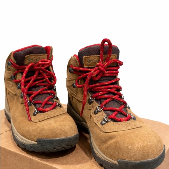 Columbia Red and Brown Hiking Boots - Picture 3 of 6